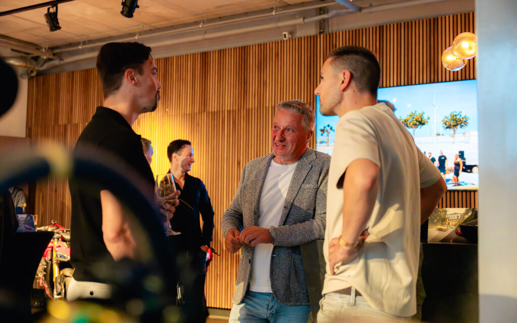 Een feestje op het StreetGasm HQ