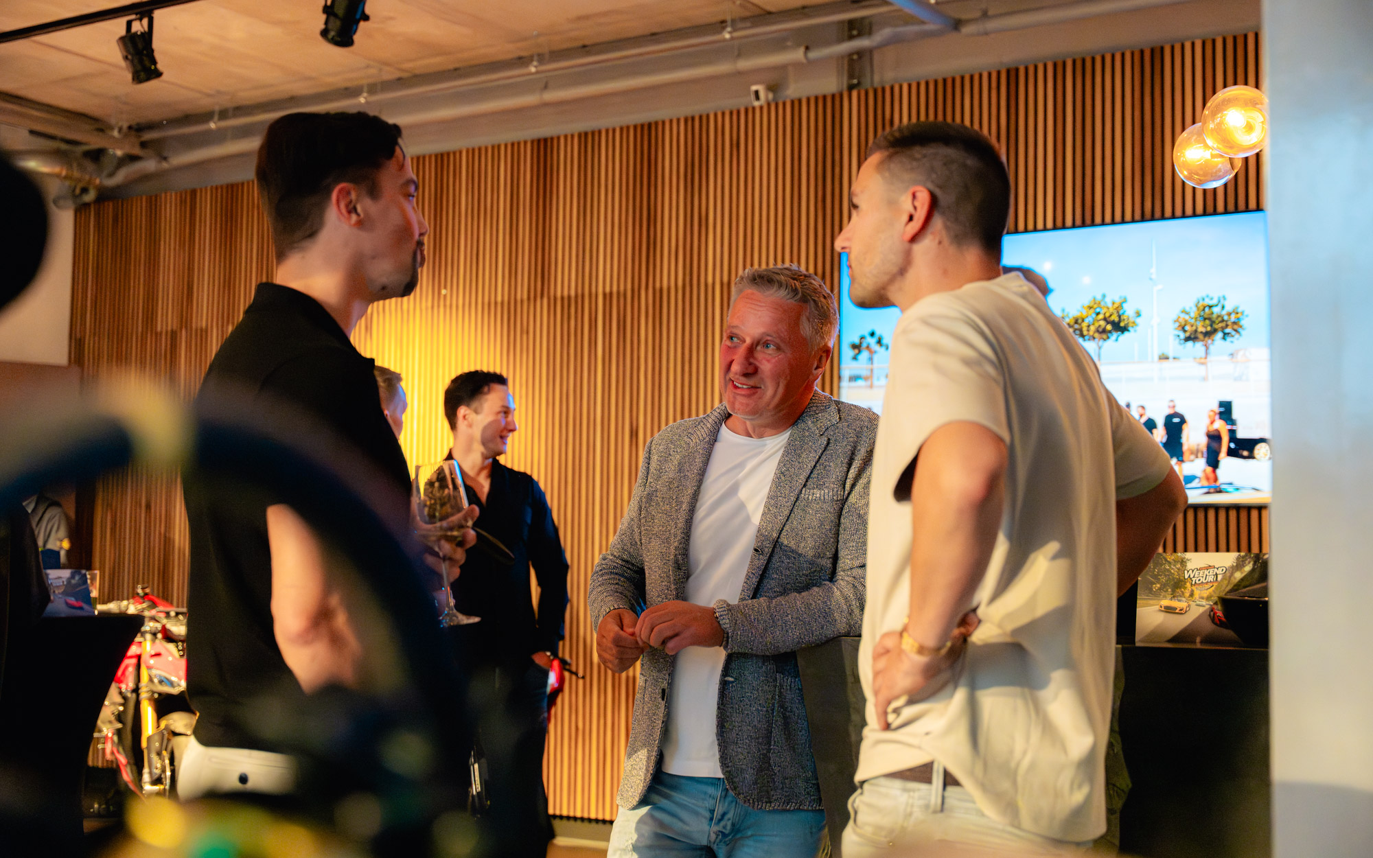 Een feestje op het StreetGasm HQ