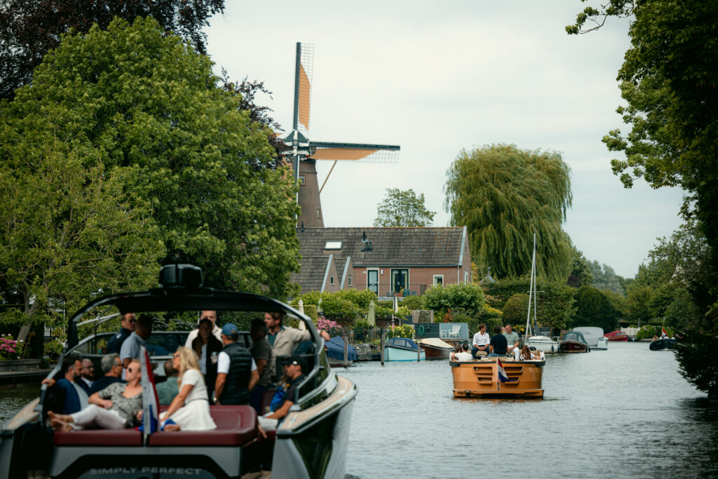 Een heerlijke dag op het water